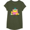 image:imageStar Wars The Mandalorian Grogu Cute Happy Easter Friends TShirtOlive Green