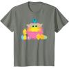 image:imageStar Wars The Mandalorian Grogu Cute Happy Easter Friends TShirtOlive Heather