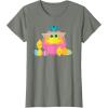 image:imageStar Wars The Mandalorian Grogu Cute Happy Easter Friends TShirtOlive Heather