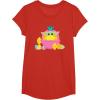 image:imageStar Wars The Mandalorian Grogu Cute Happy Easter Friends TShirtRed