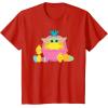 image:imageStar Wars The Mandalorian Grogu Cute Happy Easter Friends TShirtRed
