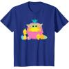 image:imageStar Wars The Mandalorian Grogu Cute Happy Easter Friends TShirtRoyal Blue