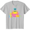 image:imageStar Wars The Mandalorian Grogu Cute Happy Easter Friends TShirtSilver Grey