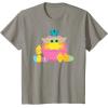 image:imageStar Wars The Mandalorian Grogu Cute Happy Easter Friends TShirtSlate Grey