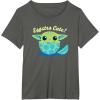 image:imageStar Wars The Mandalorian Grogu Eggstra Cute Easter TShirtAsphalt Grey