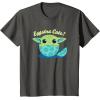 image:imageStar Wars The Mandalorian Grogu Eggstra Cute Easter TShirtAsphalt Grey