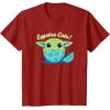 image:imageStar Wars The Mandalorian Grogu Eggstra Cute Easter TShirtCranberry Red