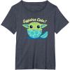 image:imageStar Wars The Mandalorian Grogu Eggstra Cute Easter TShirtHeather Blue