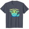 image:imageStar Wars The Mandalorian Grogu Eggstra Cute Easter TShirtHeather Blue