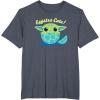 image:imageStar Wars The Mandalorian Grogu Eggstra Cute Easter TShirtHeather Blue