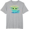 image:imageStar Wars The Mandalorian Grogu Eggstra Cute Easter TShirtHeather Grey