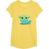 image:imageStar Wars The Mandalorian Grogu Eggstra Cute Easter TShirtLemon Yellow