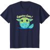 image:imageStar Wars The Mandalorian Grogu Eggstra Cute Easter TShirtNavy Blue