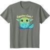 image:imageStar Wars The Mandalorian Grogu Eggstra Cute Easter TShirtOlive Heather
