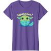 image:imageStar Wars The Mandalorian Grogu Eggstra Cute Easter TShirtPurple Heather