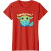 image:imageStar Wars The Mandalorian Grogu Eggstra Cute Easter TShirtRed