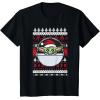 image:imageStar Wars The Mandalorian Grogu Ugly Christmas Sweater TShirtBlack