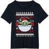 image:imageStar Wars The Mandalorian Grogu Ugly Christmas Sweater TShirtBlack
