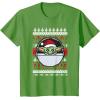 image:imageStar Wars The Mandalorian Grogu Ugly Christmas Sweater TShirtGrass Green