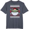 image:imageStar Wars The Mandalorian Grogu Ugly Christmas Sweater TShirtHeather Blue