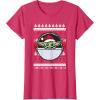 image:imageStar Wars The Mandalorian Grogu Ugly Christmas Sweater TShirtRed Heather