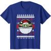image:imageStar Wars The Mandalorian Grogu Ugly Christmas Sweater TShirtRoyal Blue