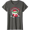 image:imageStar Wars The Mandalorian Grogu Up to Snow Good Holiday TShirtAsphalt Grey