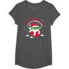 image:imageStar Wars The Mandalorian Grogu Up to Snow Good Holiday TShirtAsphalt Grey