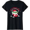 image:imageStar Wars The Mandalorian Grogu Up to Snow Good Holiday TShirtBlack