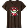 image:imageStar Wars The Mandalorian Grogu Up to Snow Good Holiday TShirtBrown