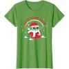 image:imageStar Wars The Mandalorian Grogu Up to Snow Good Holiday TShirtGrass Green