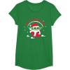 image:imageStar Wars The Mandalorian Grogu Up to Snow Good Holiday TShirtKelly Green