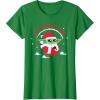 image:imageStar Wars The Mandalorian Grogu Up to Snow Good Holiday TShirtKelly Green