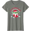 image:imageStar Wars The Mandalorian Grogu Up to Snow Good Holiday TShirtOlive Heather