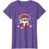 image:imageStar Wars The Mandalorian Grogu Up to Snow Good Holiday TShirtPurple Heather