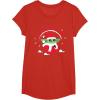 image:imageStar Wars The Mandalorian Grogu Up to Snow Good Holiday TShirtRed