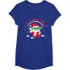 image:imageStar Wars The Mandalorian Grogu Up to Snow Good Holiday TShirtRoyal Blue