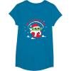 image:imageStar Wars The Mandalorian Grogu Up to Snow Good Holiday TShirtSapphire Blue