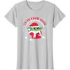 image:imageStar Wars The Mandalorian Grogu Up to Snow Good Holiday TShirtSilver Grey