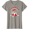 image:imageStar Wars The Mandalorian Grogu Up to Snow Good Holiday TShirtSlate Grey