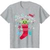 image:imageStar Wars The Mandalorian The Child All I Want For Christmas TShirtHeather Grey