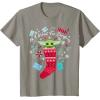 image:imageStar Wars The Mandalorian The Child All I Want For Christmas TShirtSlate Grey