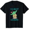 image:imageStar Wars Yoda Best Grandma Yoda Chibi Portrait Mothers Day TShirtBlack