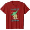 image:imageStar Wars Yoda Best Grandma Yoda Chibi Portrait Mothers Day TShirtCranberry Red