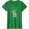 image:imageStar Wars Yoda Best Grandma Yoda Chibi Portrait Mothers Day TShirtKelly Green
