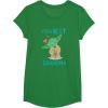 image:imageStar Wars Yoda Best Grandma Yoda Chibi Portrait Mothers Day TShirtKelly Green