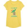 image:imageStar Wars Yoda Best Grandma Yoda Chibi Portrait Mothers Day TShirtLemon Yellow