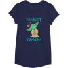 image:imageStar Wars Yoda Best Grandma Yoda Chibi Portrait Mothers Day TShirtNavy Blue
