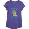 image:imageStar Wars Yoda Best Grandma Yoda Chibi Portrait Mothers Day TShirtPurple Heather