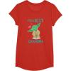 image:imageStar Wars Yoda Best Grandma Yoda Chibi Portrait Mothers Day TShirtRed